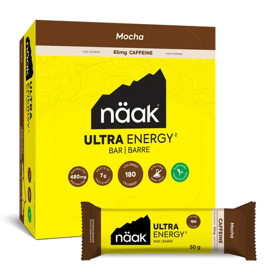 Barre énergétique Mocha Näak Ultra Energy™ NICE ORGANIC herboristerie bio