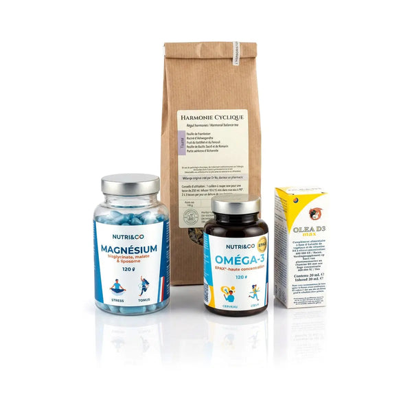Pack Entretien 2 mois — 4 produits — Équilibre Féminin 45+