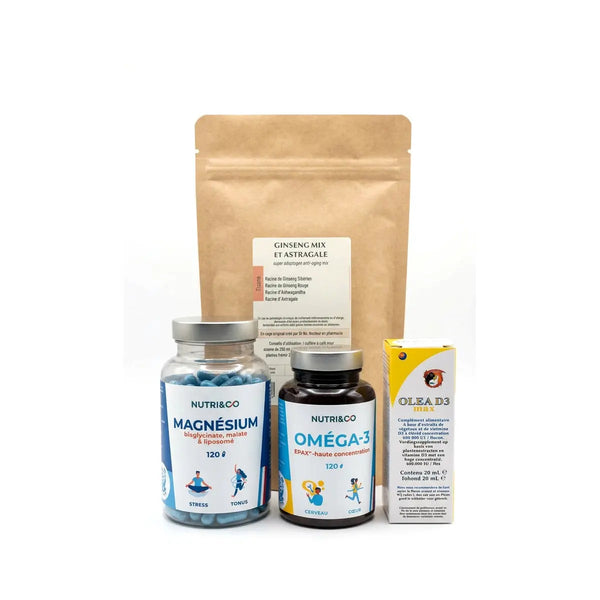 Pack Entretien 2 mois — 4 produits — Équilibre Masculin 45+