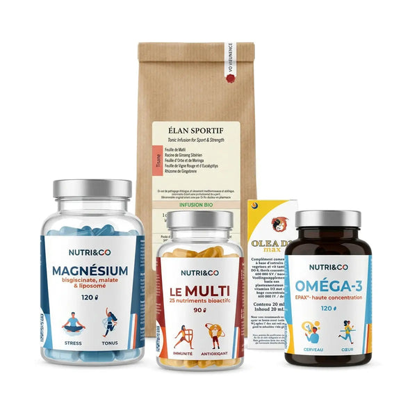 Pack Entretien 2 mois — 5 produits — Sport et Récupération