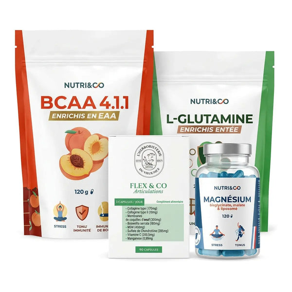 Pack Récupération 2 mois — 4 produits — Sport et Récupération
