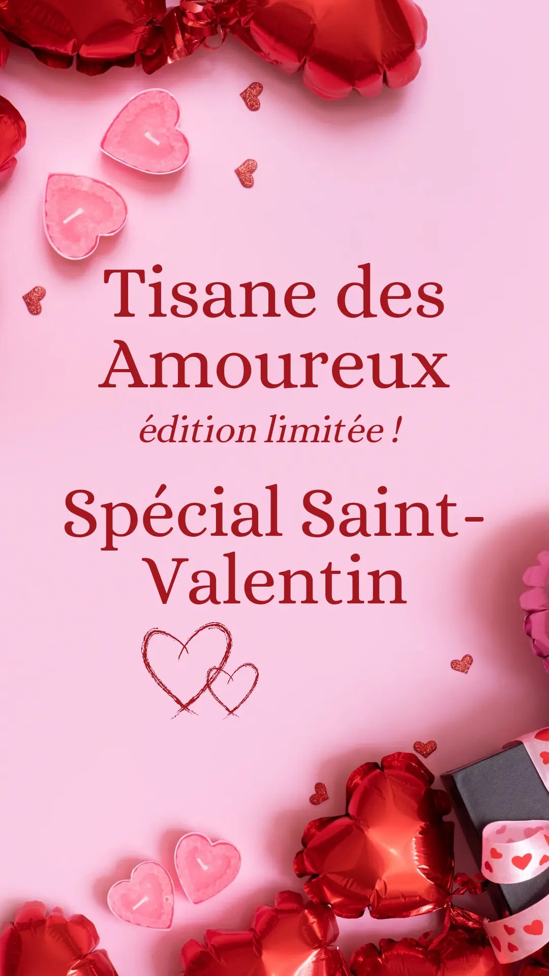 Tisane des Amoureux spécial Saint Valentin - édition limitée !! NICE ORGANIC herboristerie bio