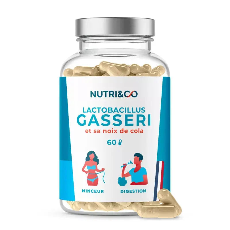 Lactobacillus gasseri boite de 60 gélules Nutri&Co NICE ORGANIC herboristerie bio