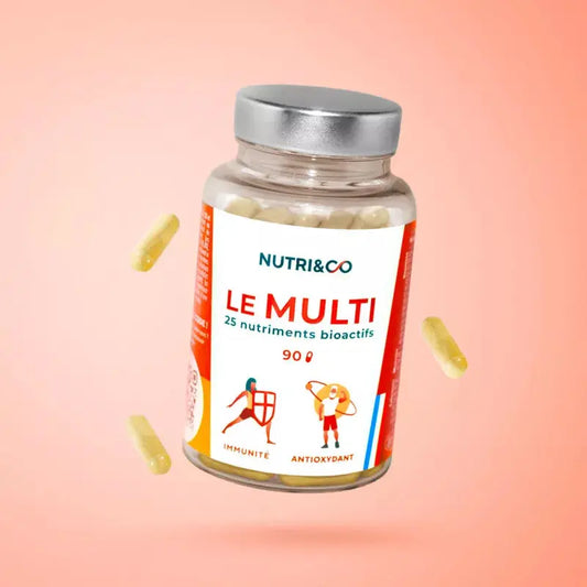 LE MULTI - Multivitamines 90 gélules Nutri&Co NICE ORGANIC herboristerie bio