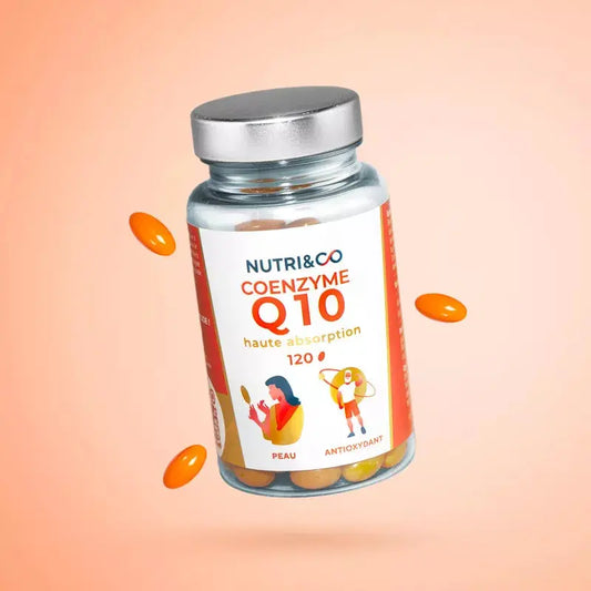 Coenzyme Q10 boite de 120 gélules Nutri&Co NICE ORGANIC herboristerie bio