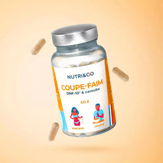 Coupe faim boite de 60 gélules Nutri&Co NICE ORGANIC herboristerie bio
