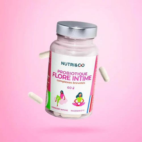 Probiotique Flore Intime boite de 60gélules Nutri&Co NICE ORGANIC herboristerie bio