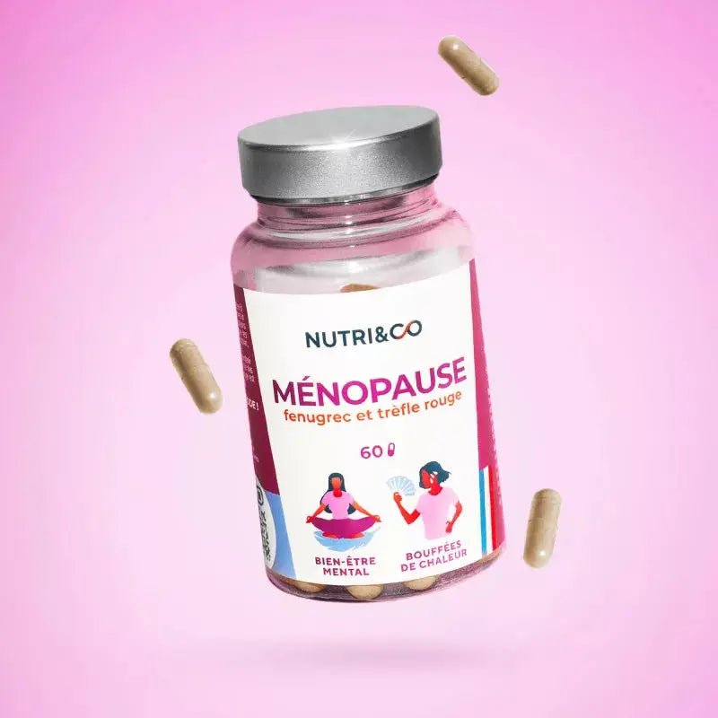 Ménopause boite de 60 gélules Nutri&Co NICE ORGANIC herboristerie bio