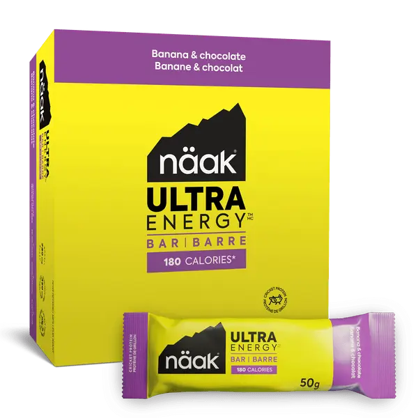 Barre énergétique Banane et chocolat Näak Ultra Energy™ NICE ORGANIC herboristerie bio