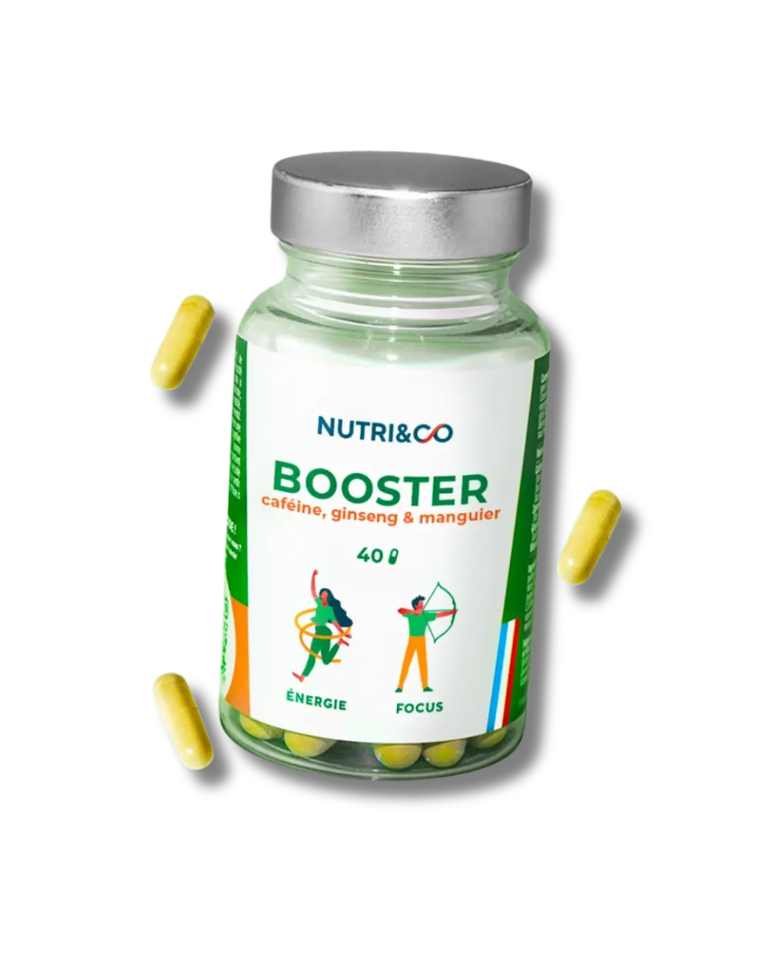 Booster – 60 gélules Nutri&Co Herboristerie bio du vieux Nice