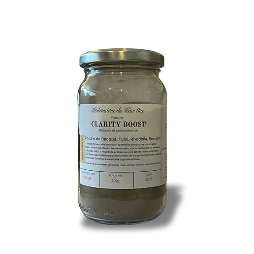Clarity boost poudre 100g Herboristerie bio du vieux Nice