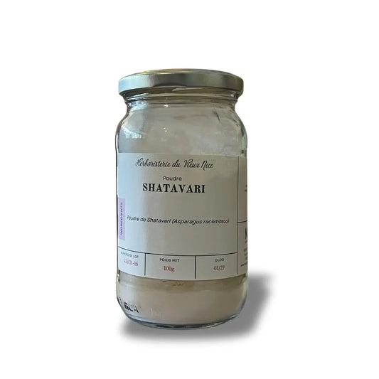 Poudre shatavari 100g Herboristerie bio du vieux Nice