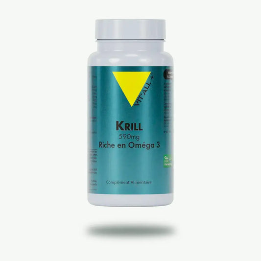 Krill 590mg (Riche en Oméga 3) Vit'All+ Herboristerie bio du vieux Nice