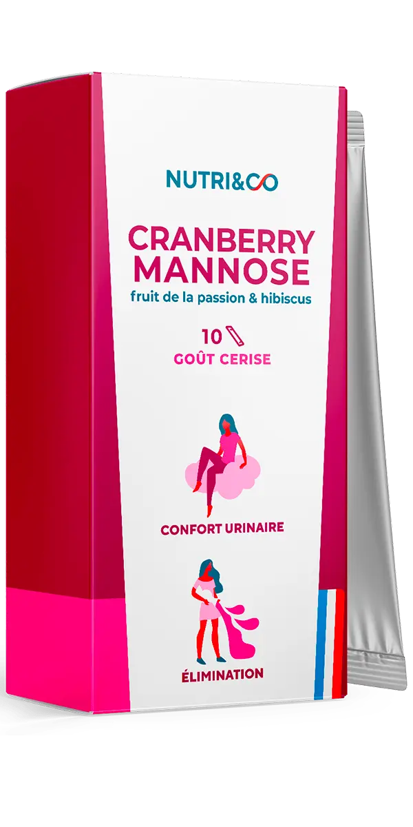 D manose / Cranberry 10 sticks Nutri&Co NICE ORGANIC herboristerie bio