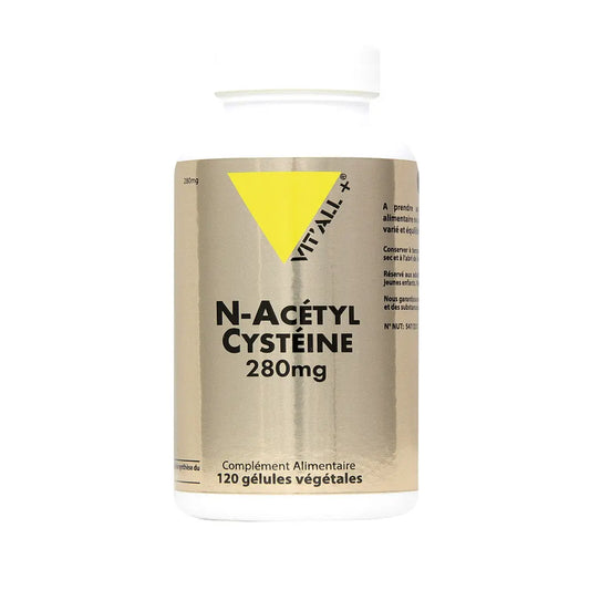 N-Acétyl Cystéine 280mg boite de 120 gélules Vit'All+ NICE ORGANIC herboristerie bio