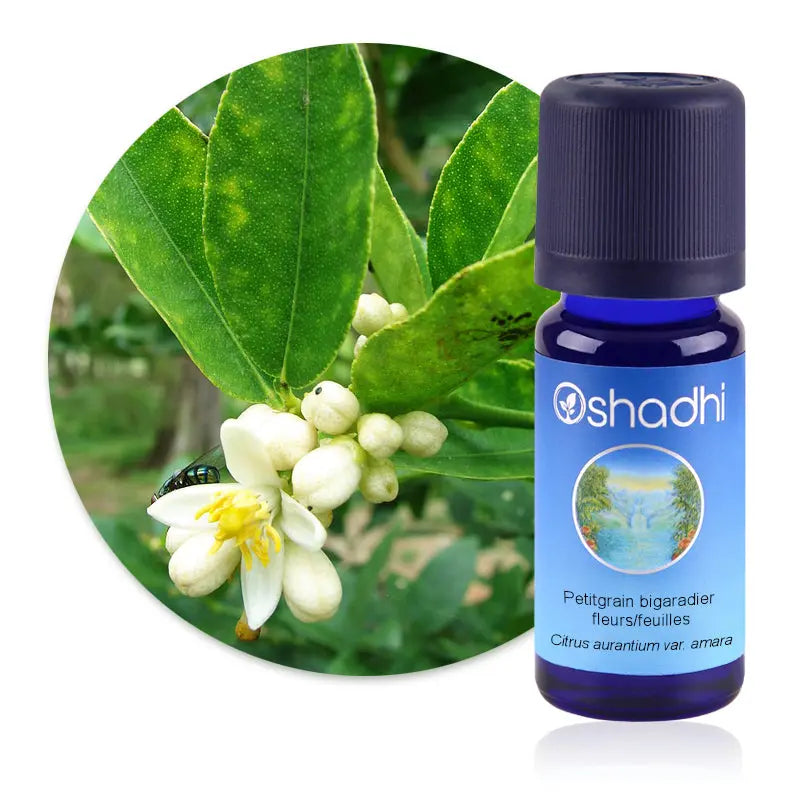 Huile essentielle Petitgrain bigaradier, fleurs/feuilles 10ml - Oshadhi Herboristerie bio du vieux Nice