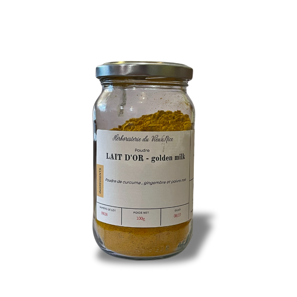 Lait d'or 100g NICE ORGANIC herboristerie bio