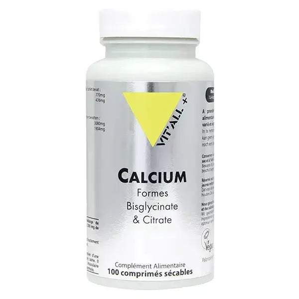 Calcium boite de 100 gélules Vit'All+ NICE ORGANIC herboristerie bio