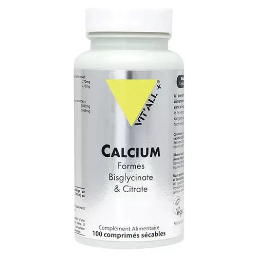 Calcium boite de 100 gélules Vit'All+ NICE ORGANIC herboristerie bio