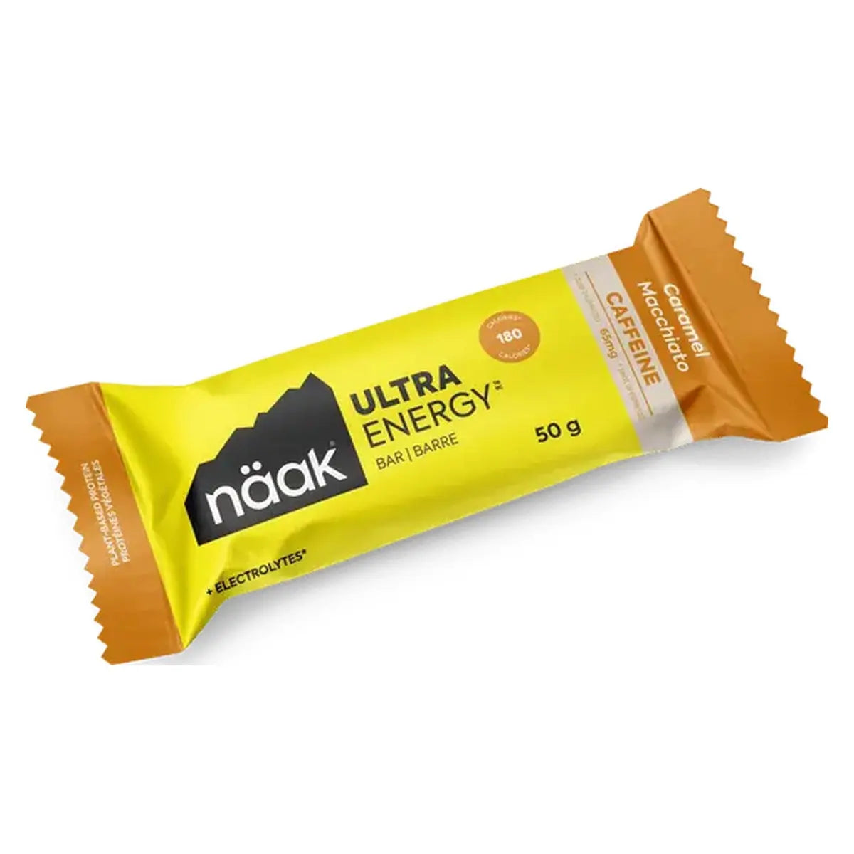 Barre énergétique Caramel Macchiato Näak Ultra Energy™ NICE ORGANIC herboristerie bio