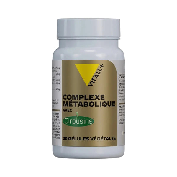 Complexe Métabolique Cirpusins® - 60 gélules - Vit'All+