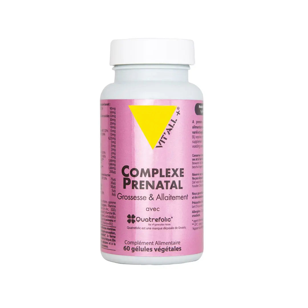 Complexe prénatal boite de 60 gélules Vit'All+ NICE ORGANIC herboristerie bio