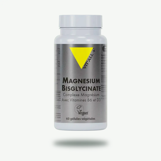 MAGNESIUM BISGLYCINATE Complexe Magnésium Vitall+ Herboristerie bio du vieux Nice