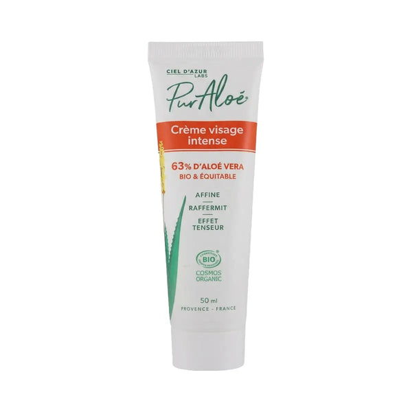 Crème Visage Intense Aloe Vera - 50ml - Ciel d'Azur Lab / PureAloé
