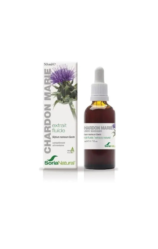 Soria Natural Chardon-Marie Extrait Fluide 50ml NICE ORGANIC herboristerie bio