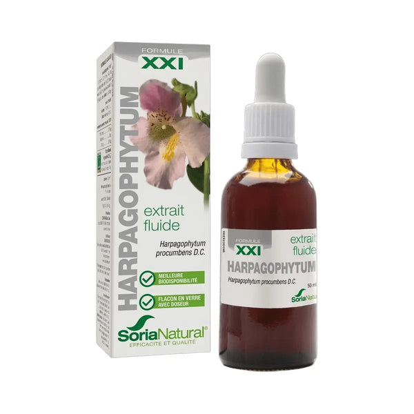 Harpagophytum - Extrait sans alcool - 50ml - Soriavie