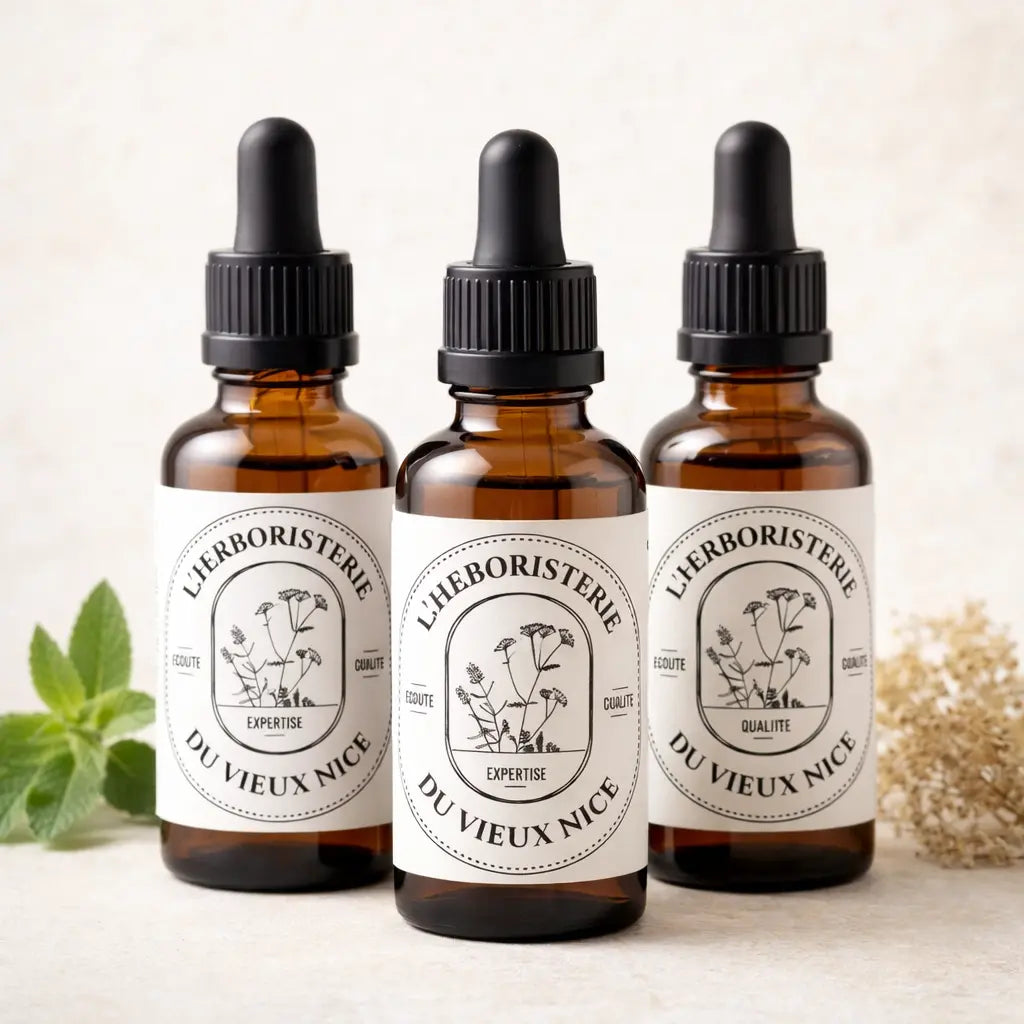 Extrait fluide 50 ml préparation Herboristerie bio du vieux Nice