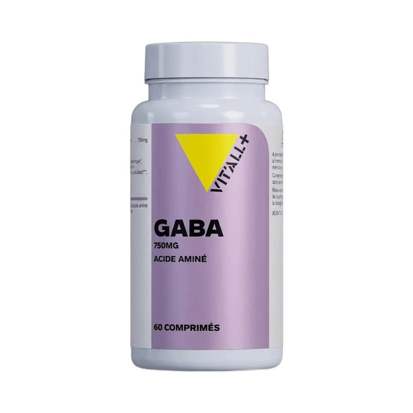 GABA 750 mg - 60 comprimés - Vit'All+