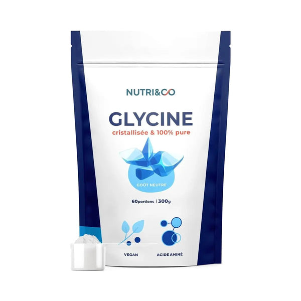 Glycine Cristallisée Pure - 300 g - Nutri&Co