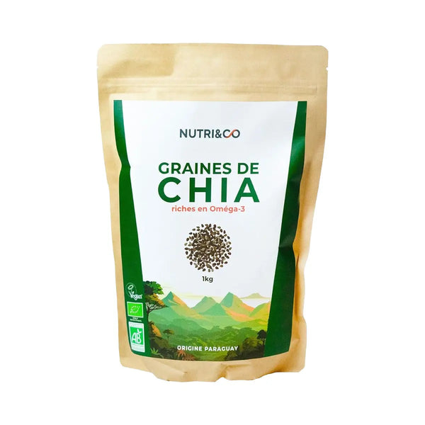 Graines de Chia - 1 kg - Nutri&Co