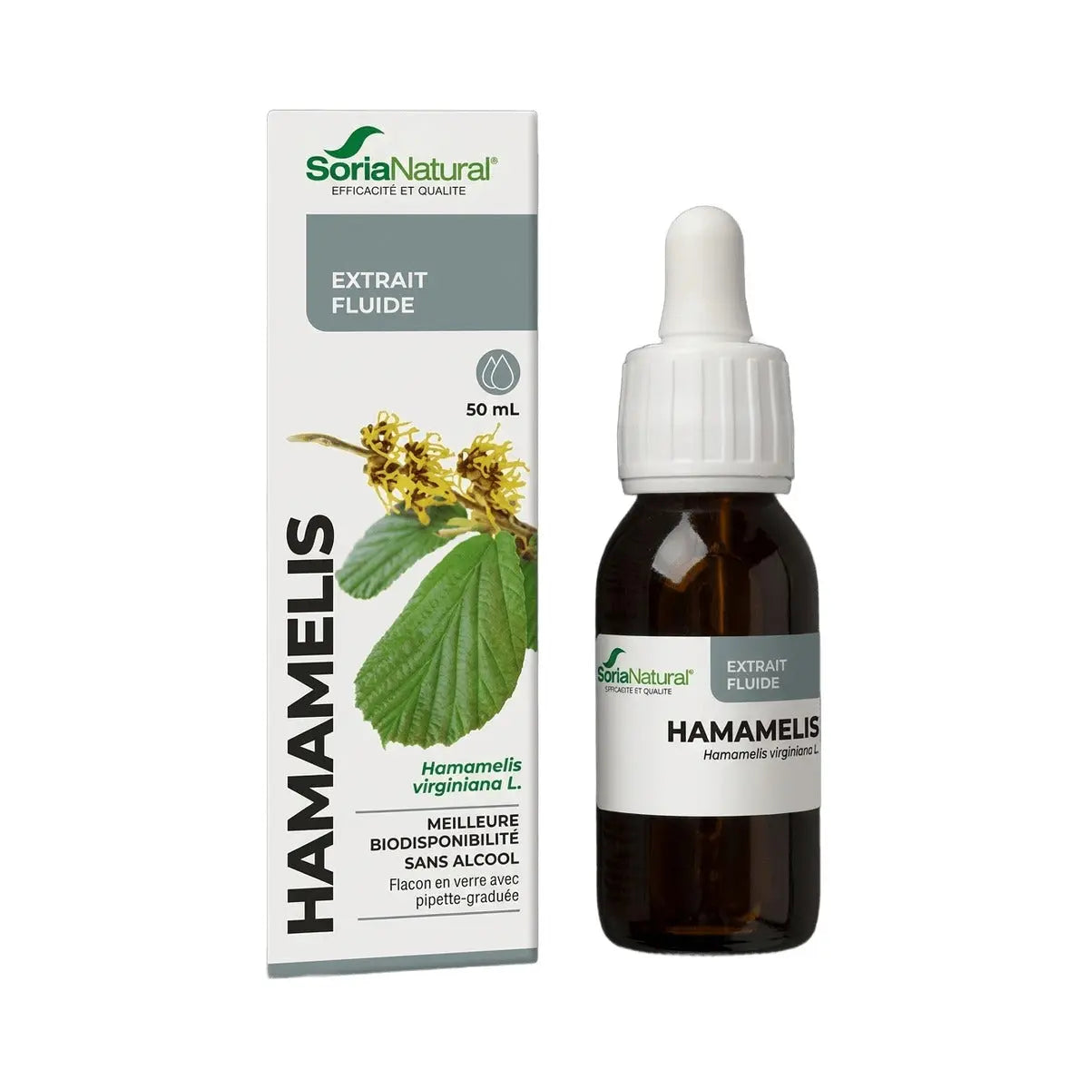 Hamamélis Extrait sans alcool 50ml - Soriavie