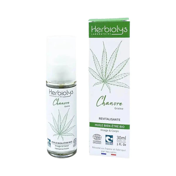 Huile de Chanvre Bien-être 30ml - Herbiolys