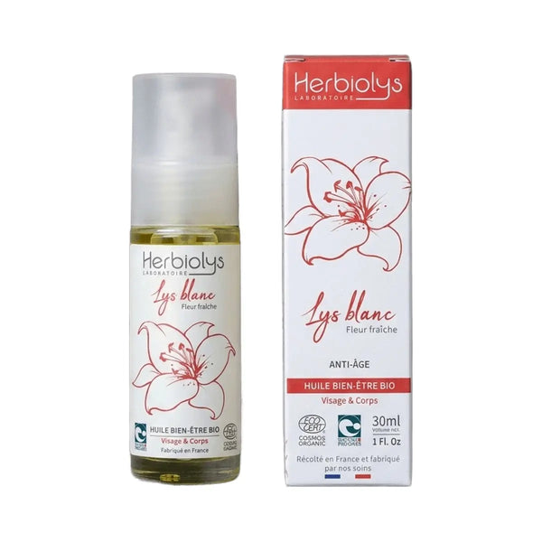 Huile de Lys Blanc - Macérat huileux 30ml - Herbiolys