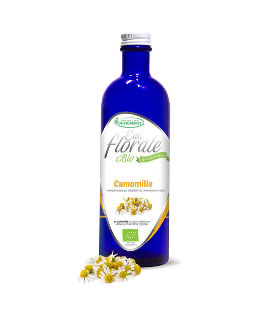 Hydrolat biologique de Camomille romaine Nice organic herboristerie bio