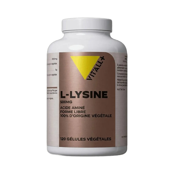 L-Lysine 500mg - 60 gélules - Vit'All+