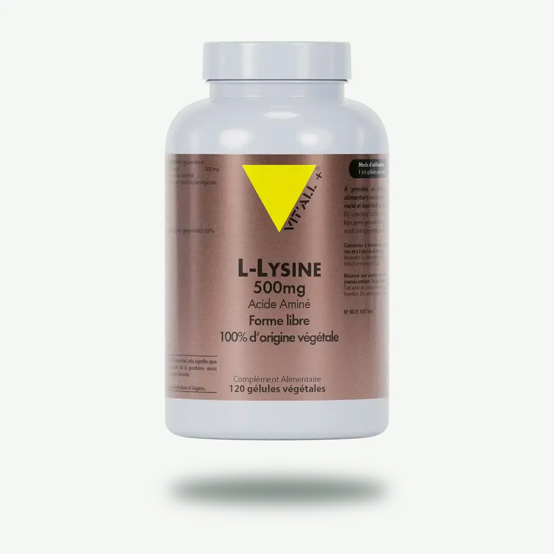 L-lysine 500mg Vit'All+ Herboristerie bio du vieux Nice