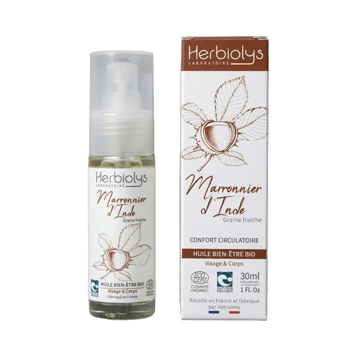 Marronnier d'Inde - Macérât Huileux 30ml - Herbiolys - photo 2