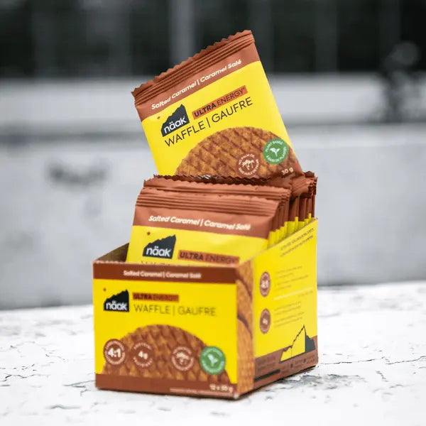 Gaufre caramel salé Näak Ultra Energy™ NICE ORGANIC herboristerie bio