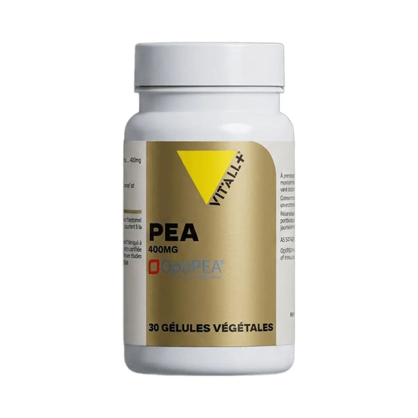 PEA 400 mg OptiPEA® - 30 gélules - Vit'All+