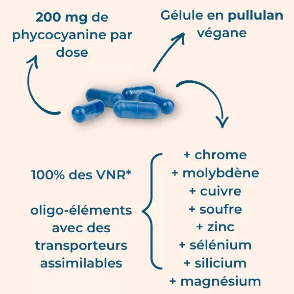 Phyco éléments boîte 60 gélules NICE ORGANIC herboristerie bio