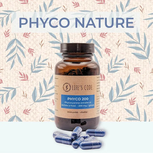 Phycocyanine 200 mg boite de 30 NICE ORGANIC herboristerie bio