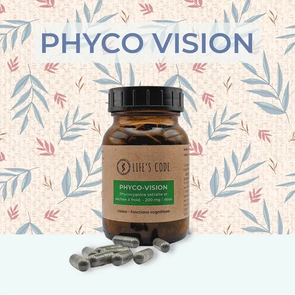 Phycovision , complètement alimentaire pour les yeux NICE ORGANIC herboristerie bio
