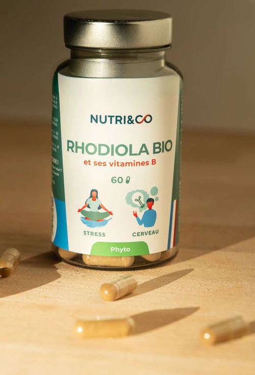Rhodiola concentré vitamine B Nutri&Co NICE ORGANIC herboristerie bio