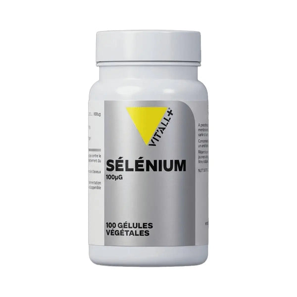 Sélénium L-Sélénométhionine 100µg - 90 gélules - Vit'All+