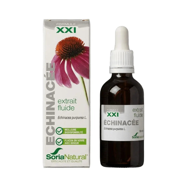 Échinacée - Extrait sans alcool - 50 ml - Soriavie