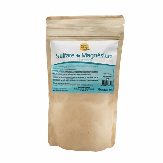 Sulfate de magnésium (sel d’Epsom) Herboristerie bio du vieux Nice